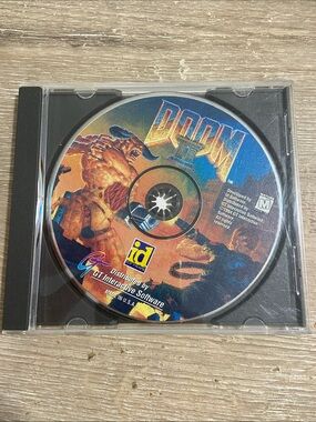 Doom II 2 CD-Rom Windows 95 GT Interactive Software ID First Person Shooter 1994